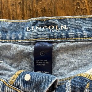 Lincoln Women's Light Blue Jean Shorts